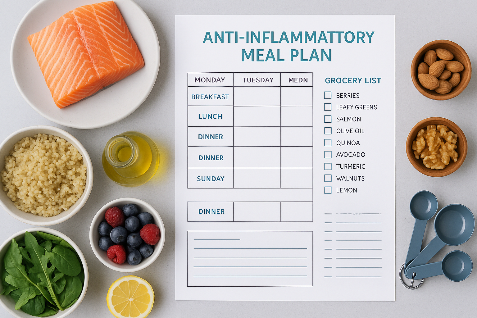 Weight Loss in GreenVille NC Meal Plan
