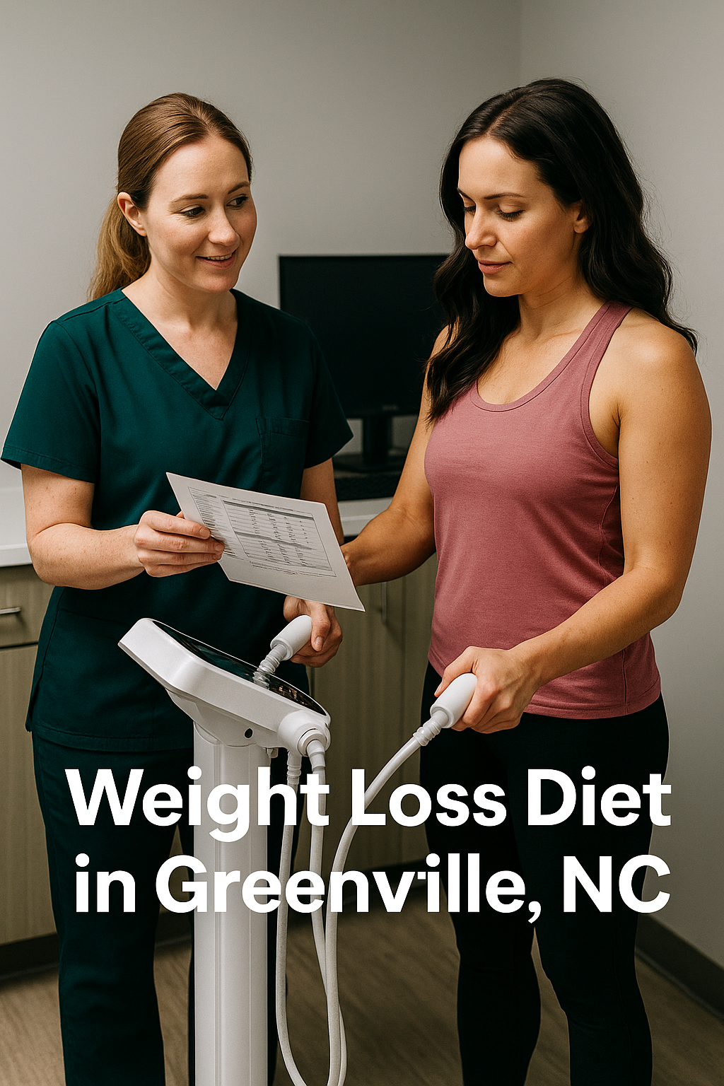 Body composition scan to personalize weight loss diet in Greenville NC