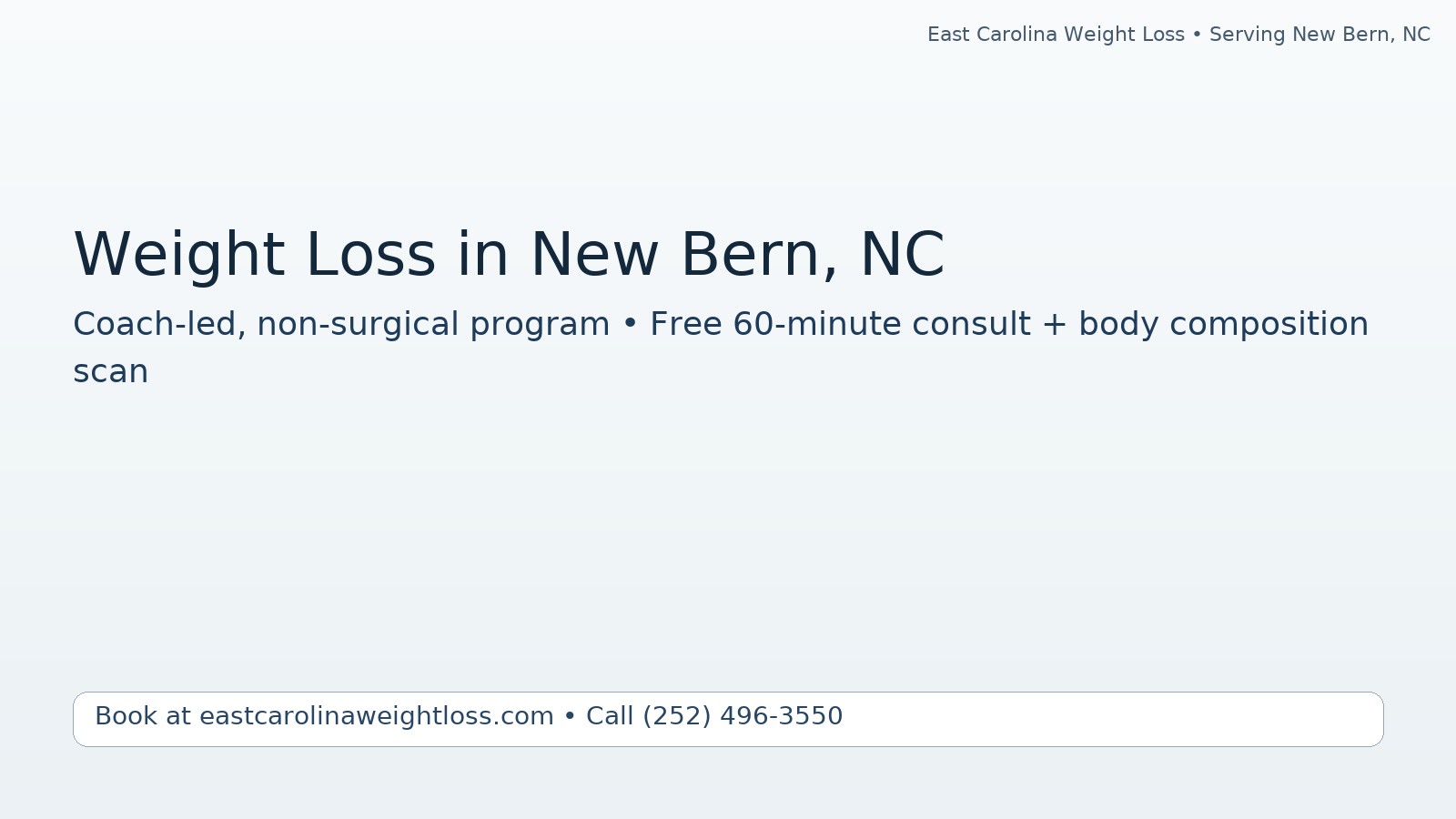 Weight Loss in New Bern NC